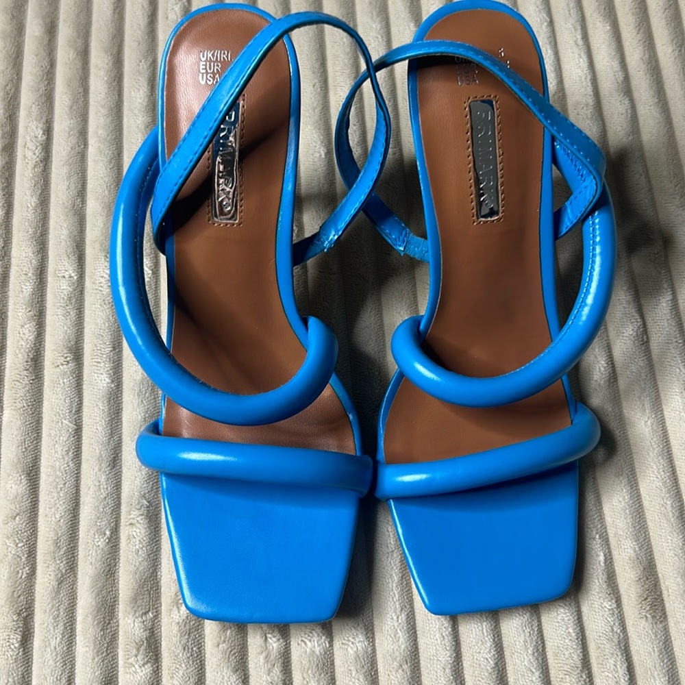 Blue primark heels